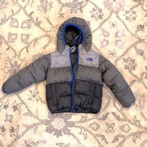 North Face Reversible Puffer Coat jacket